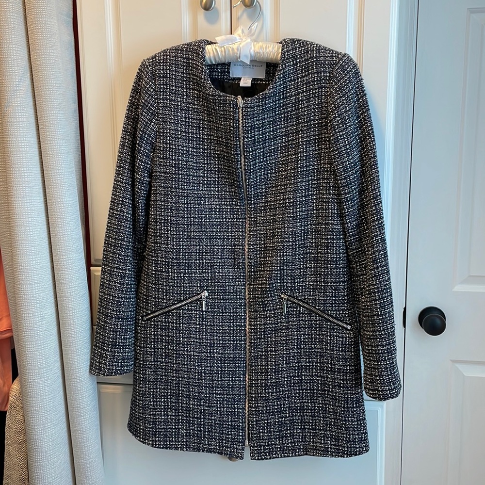 Carolina Belle Tweed Overcoat